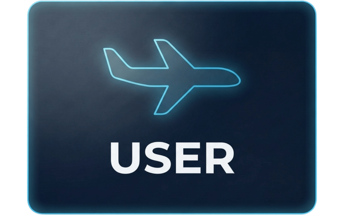 user badge